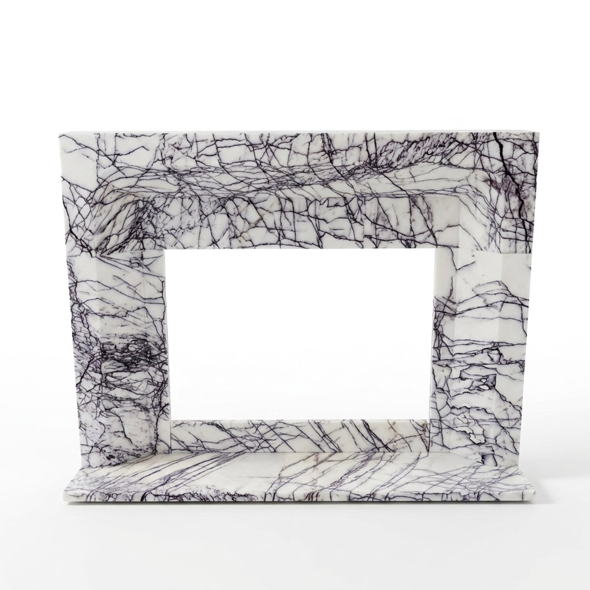 Lilac Marble Polished Fireplace Surround