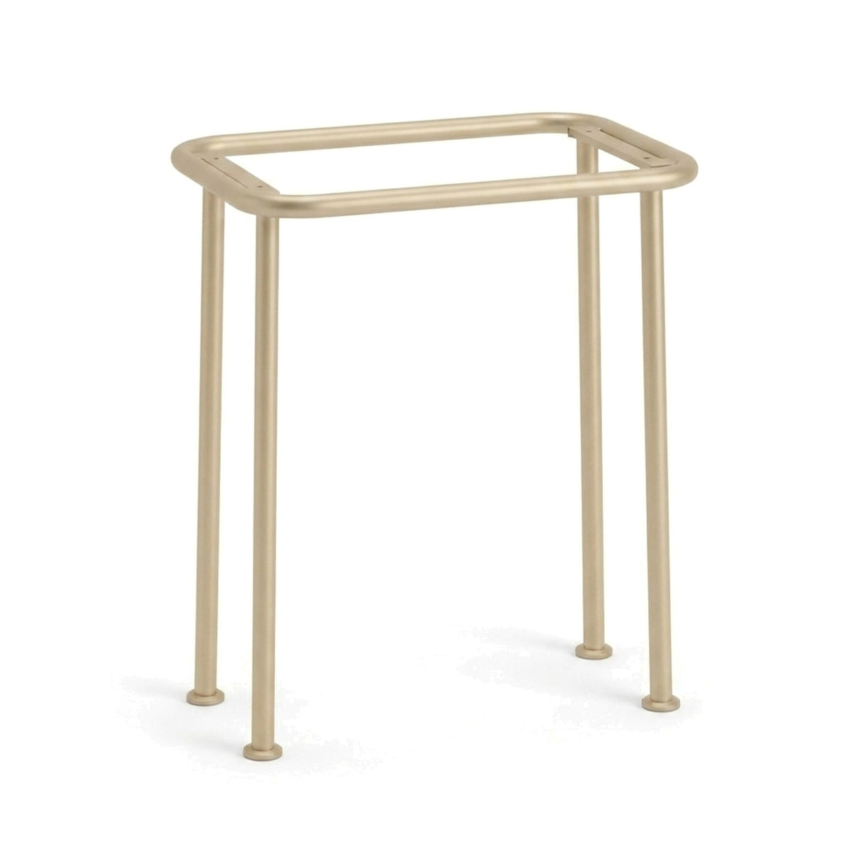 Metal Stand No. 856 – custom stainless steel vanity stand — view 1