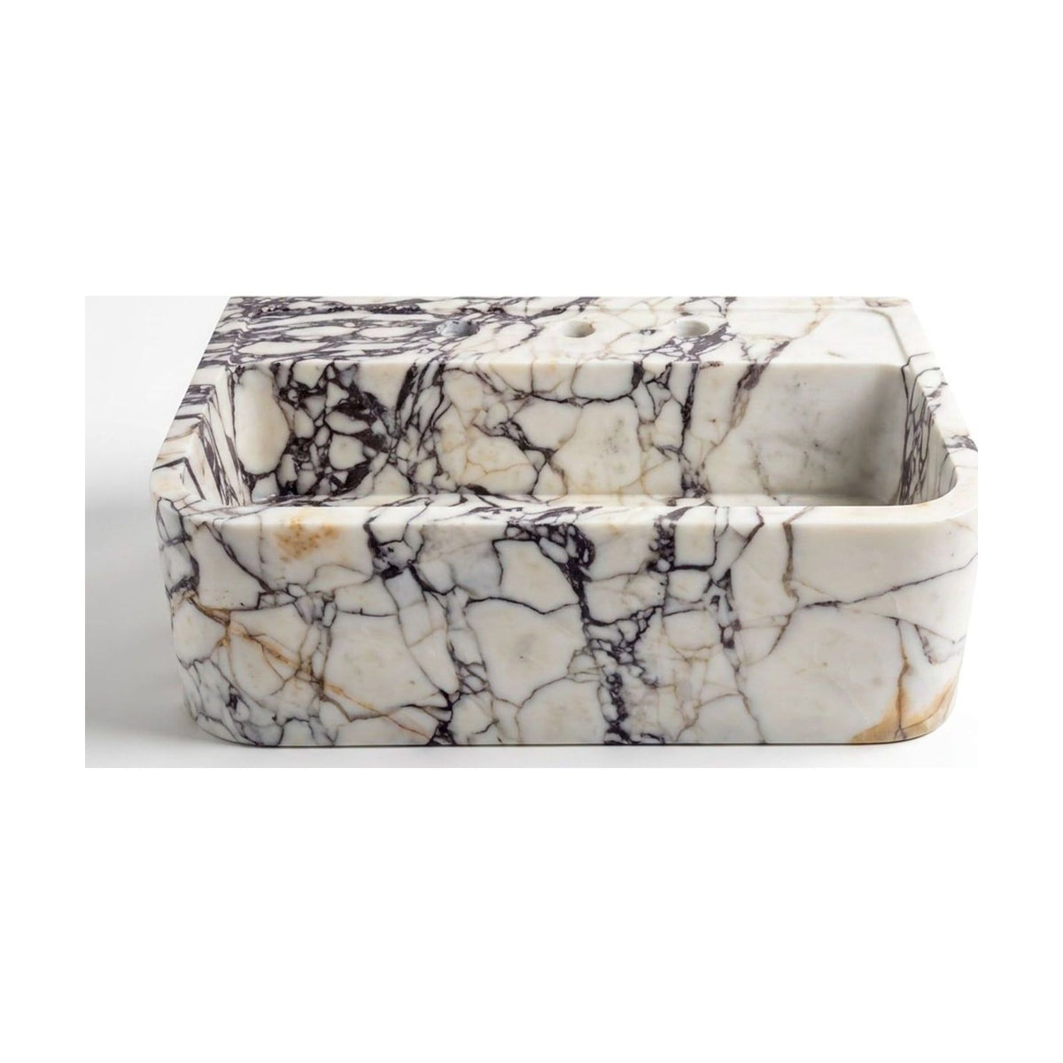 Calacatta Viola Marble Sink — view 1