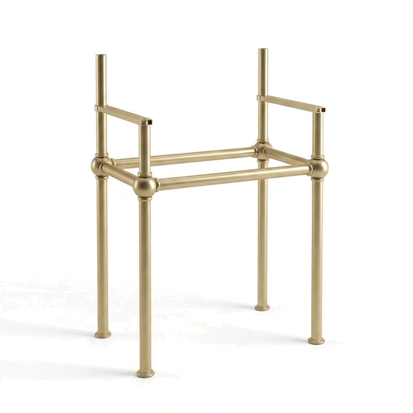 Metal Stand No. 818 – Custom Size Vanity Legs for Marble Sink | Brass, Black or Chrome PVD Stainless Steel Console