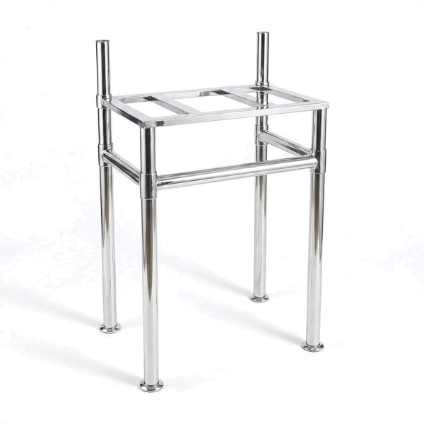 Metal Stand No. 787 – Custom Size Vanity Legs for Marble Sink | Brass, Black or Chrome PVD Stainless Steel Console