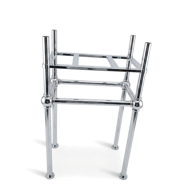 Metal Stand No. 871 – Custom Size Vanity Legs for Marble Sink | Brass, Black or Chrome PVD Stainless Steel Console