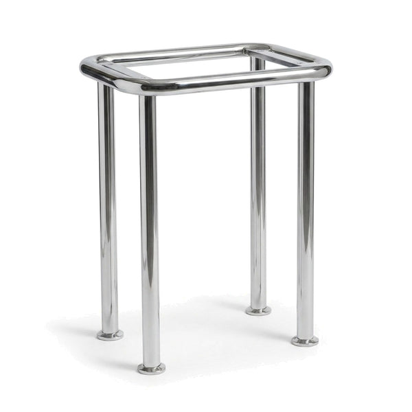 Metal Stand No. 838 – Custom Size Vanity Legs for Marble Sink | Brass, Black or Chrome PVD Stainless Steel Console