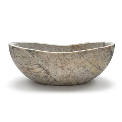 Calacatta Viola Polished Freestanding Marble Bathtub