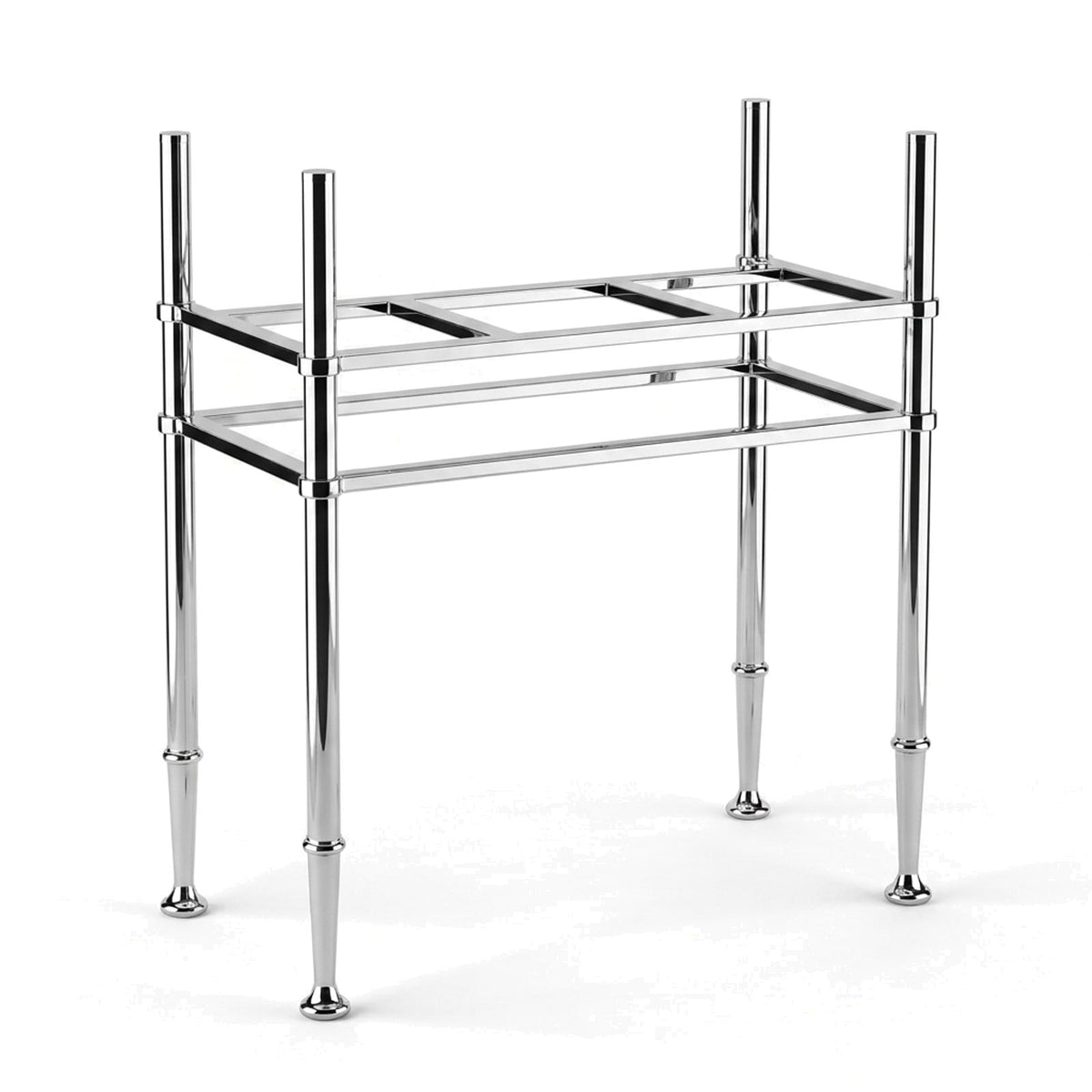 Metal Stand No. 811 – custom stainless steel vanity stand — view 1