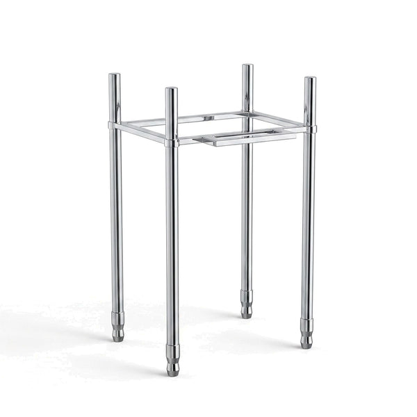 Metal Stand No. 844 – Custom Size Vanity Legs for Marble Sink | Brass, Black or Chrome PVD Stainless Steel Console