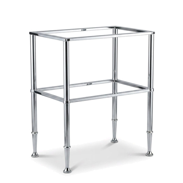 Metal Stand No. 826 – Custom Size Vanity Legs for Marble Sink | Brass, Black or Chrome PVD Stainless Steel Console