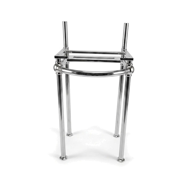 Metal Stand No. 854 – Custom Size Vanity Legs for Marble Sink | Brass, Black or Chrome PVD Stainless Steel Console