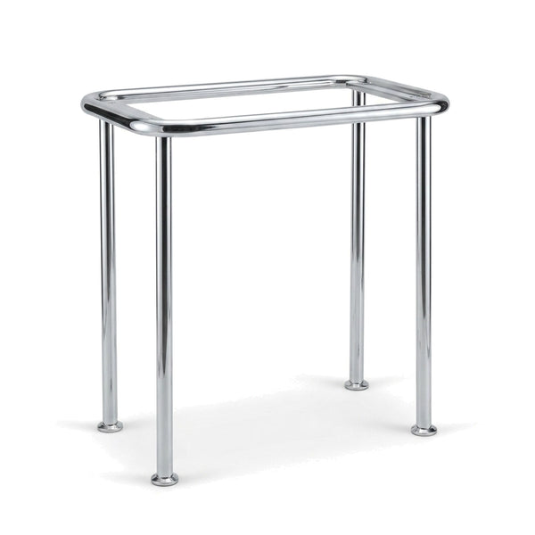 Metal Stand No. 837 – Custom Size Vanity Legs for Marble Sink | Brass, Black or Chrome PVD Stainless Steel Console