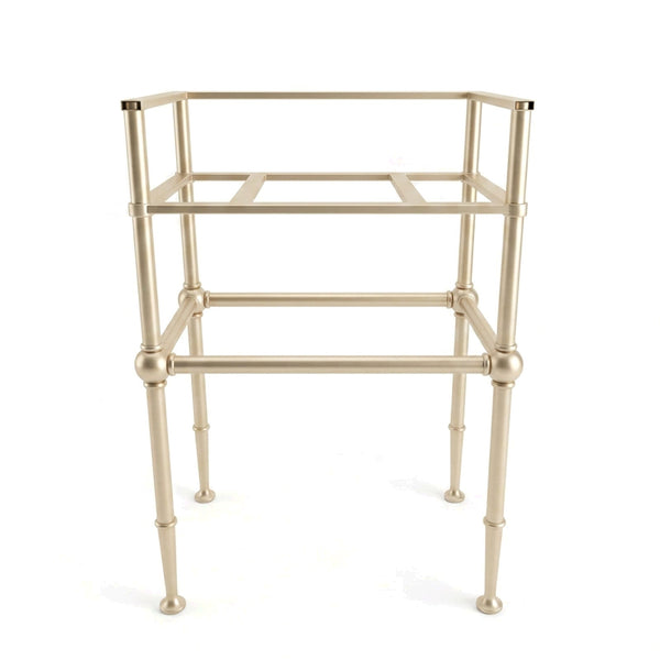 Metal Stand No. 863 – Custom Size Vanity Legs for Marble Sink | Brass, Black or Chrome PVD Stainless Steel Console