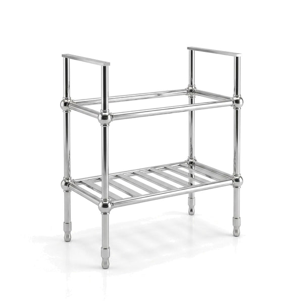 Metal Stand No. 802 – Custom Size Vanity Legs for Marble Sink | Brass, Black or Chrome PVD Stainless Steel Console