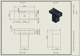 Shauna Dragomir 2nd Custom Order  - 2 Vanities (50% final payment)