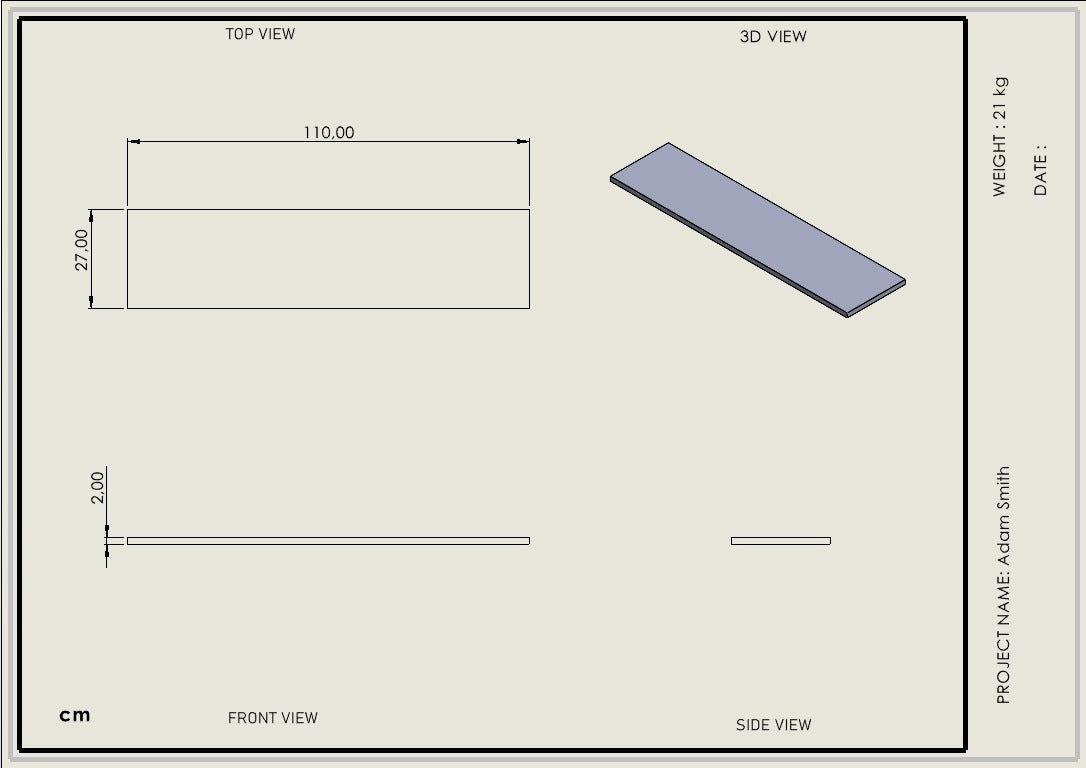 Adam Smith Custom Shelf