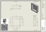 Porshia Eddy Custom Shelves (2 pcs.)