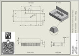 Matt Wiens - Custom Order (2 pcs. floating sinks)