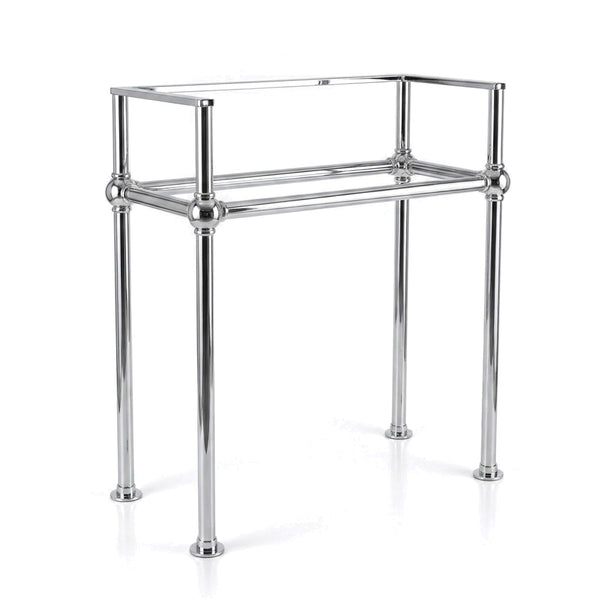 Metal Stand No. 874 – Custom Size Vanity Legs for Marble Sink | Brass, Black or Chrome PVD Stainless Steel Console