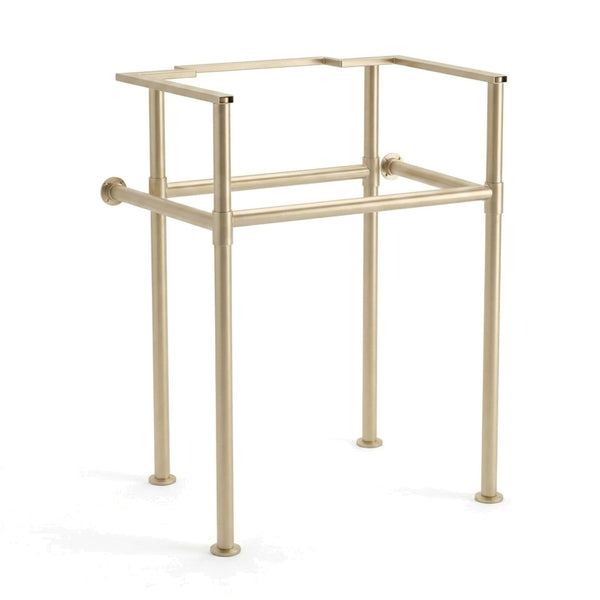Metal Stand No. 851 – Custom Size Vanity Legs for Marble Sink | Brass, Black or Chrome PVD Stainless Steel Console