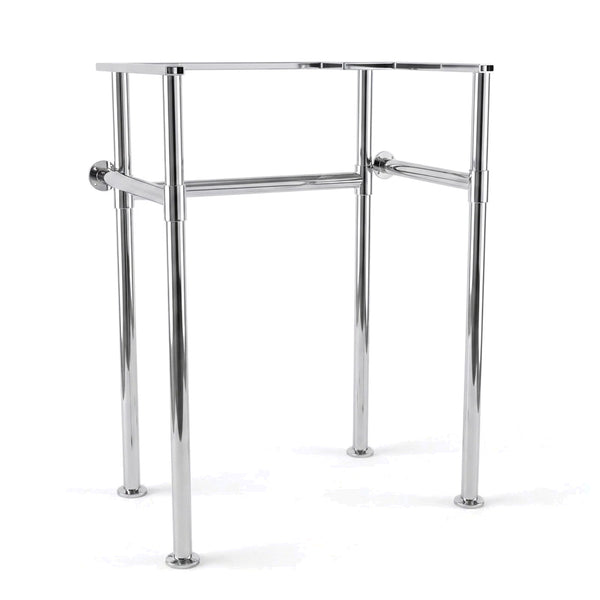 Metal Stand No. 835 – Custom Size Vanity Legs for Marble Sink | Brass, Black or Chrome PVD Stainless Steel Console