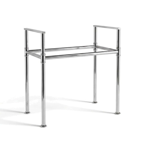 Metal Stand No. 813 – Custom Size Vanity Legs for Marble Sink | Brass, Black or Chrome PVD Stainless Steel Console