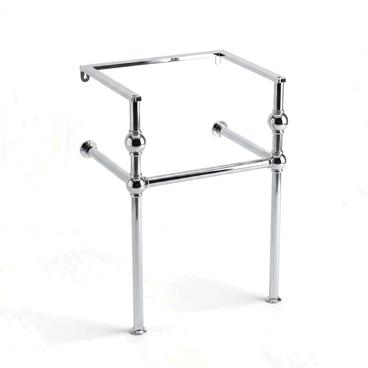 Metal Stand No. 788 – custom stainless steel vanity stand — view 1