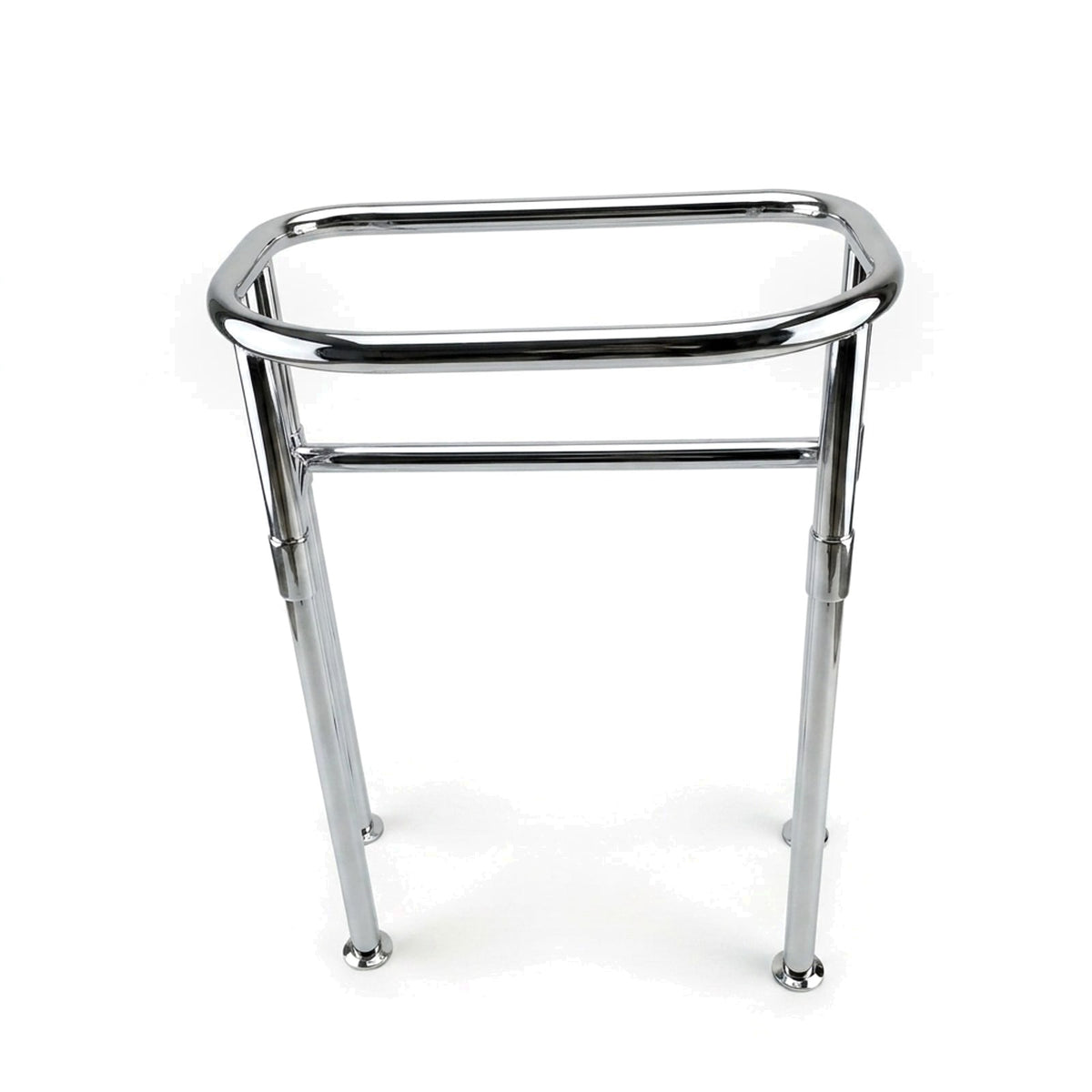 Metal Stand No. 792 – custom stainless steel vanity stand — view 1