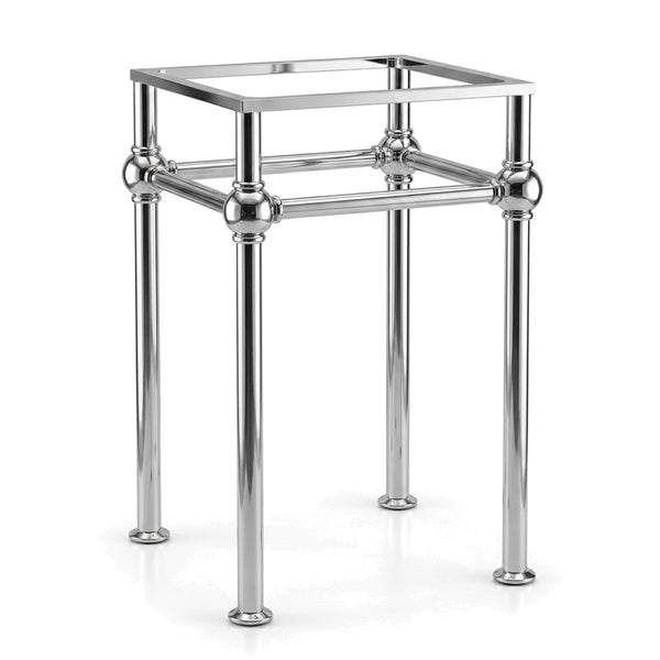 Metal Stand No. 803 – Custom Size Vanity Legs for Marble Sink | Brass, Black or Chrome PVD Stainless Steel Console