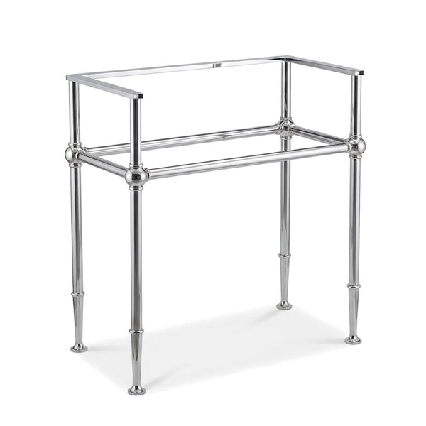 Metal Stand No. 832 – Custom Size Vanity Legs for Marble Sink | Brass, Black or Chrome PVD Stainless Steel Console