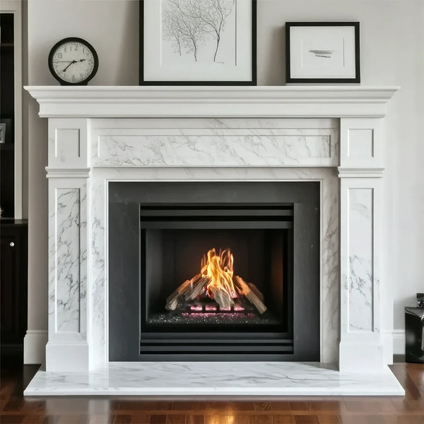 Classic Marble Fireplace Mantel