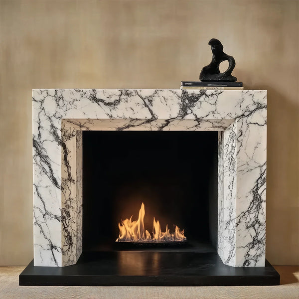 Classic Rectangle Fireplace Mantel