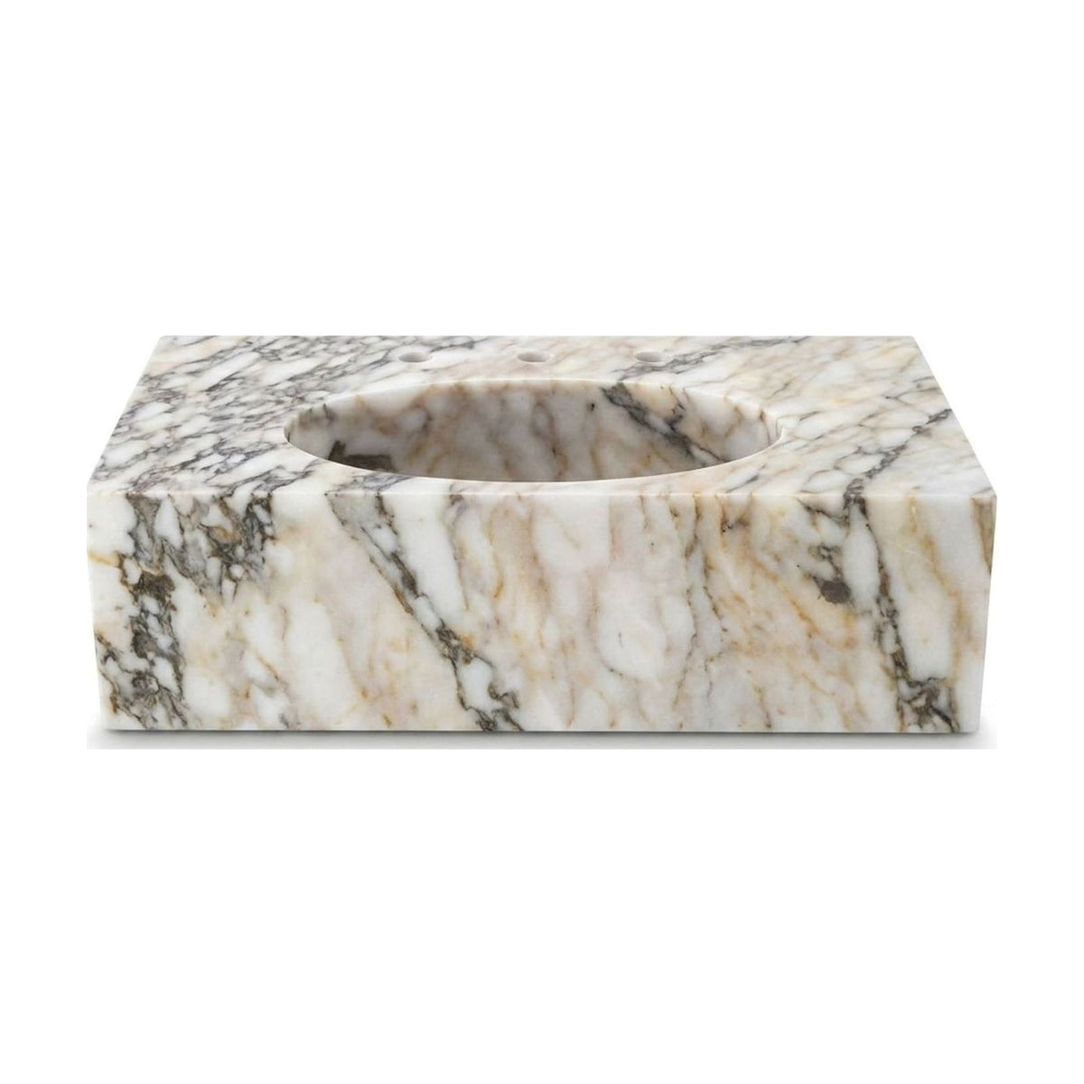 Calacatta Viola Marble Sink — view 1