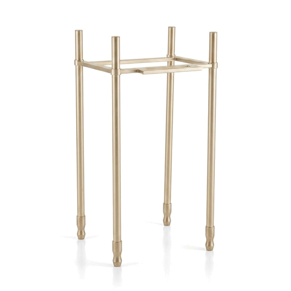 Metal Stand No. 859 – Custom Size Vanity Legs for Marble Sink | Brass, Black or Chrome PVD Stainless Steel Console
