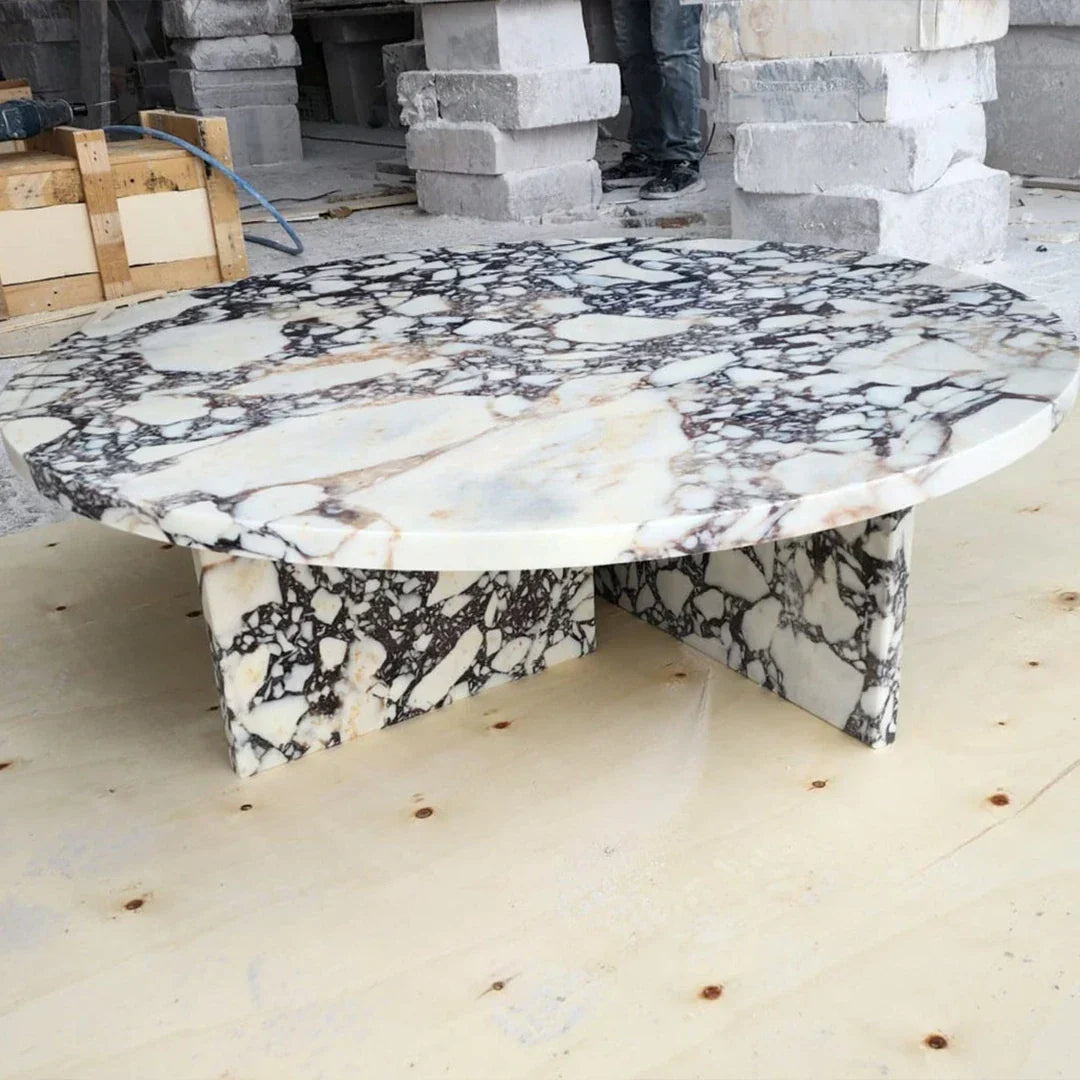 Calacatta Viola Marble Coffee Table