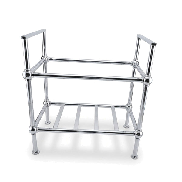 Metal Stand No. 812 – Custom Size Vanity Legs for Marble Sink | Brass, Black or Chrome PVD Stainless Steel Console
