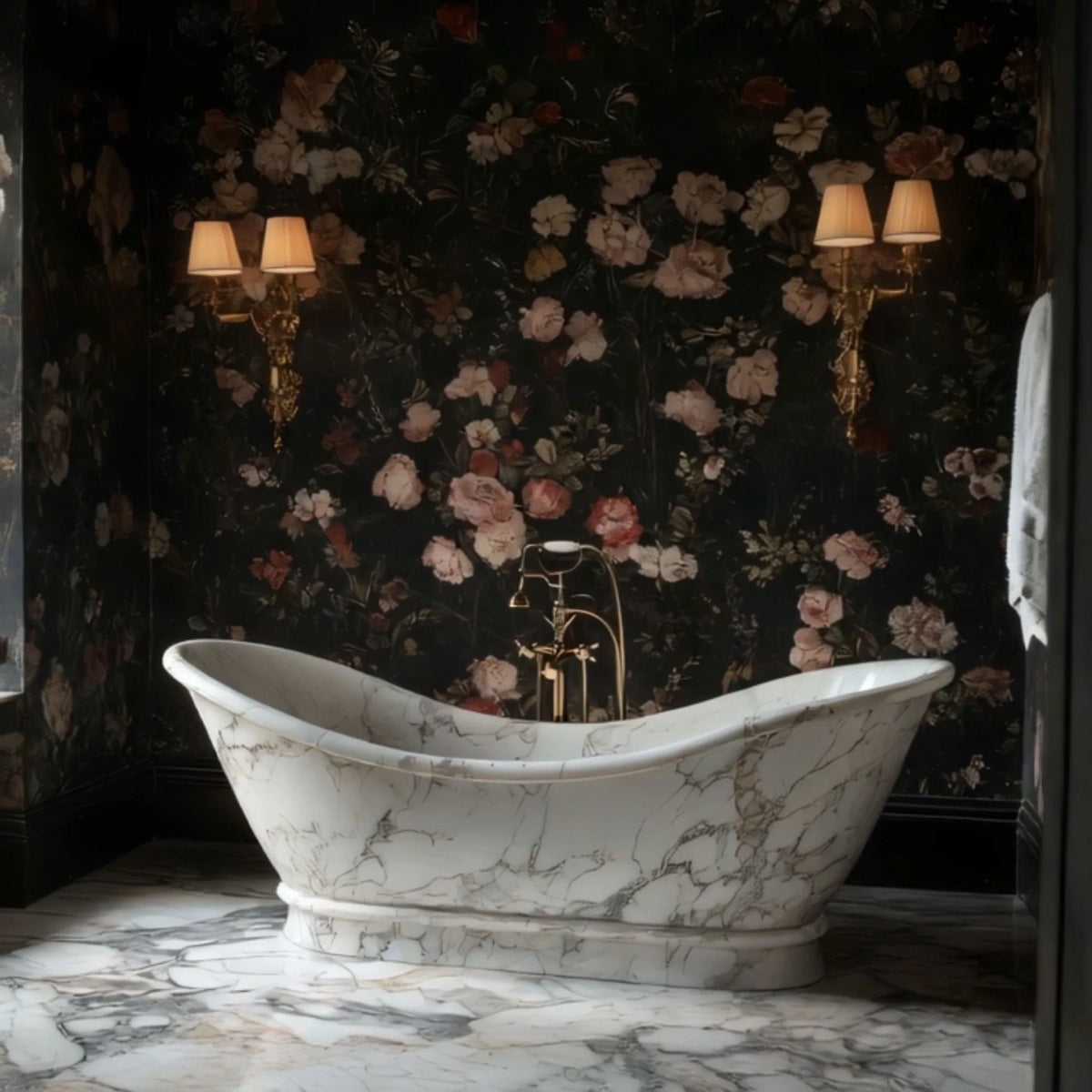 Garden Marble Bathtub