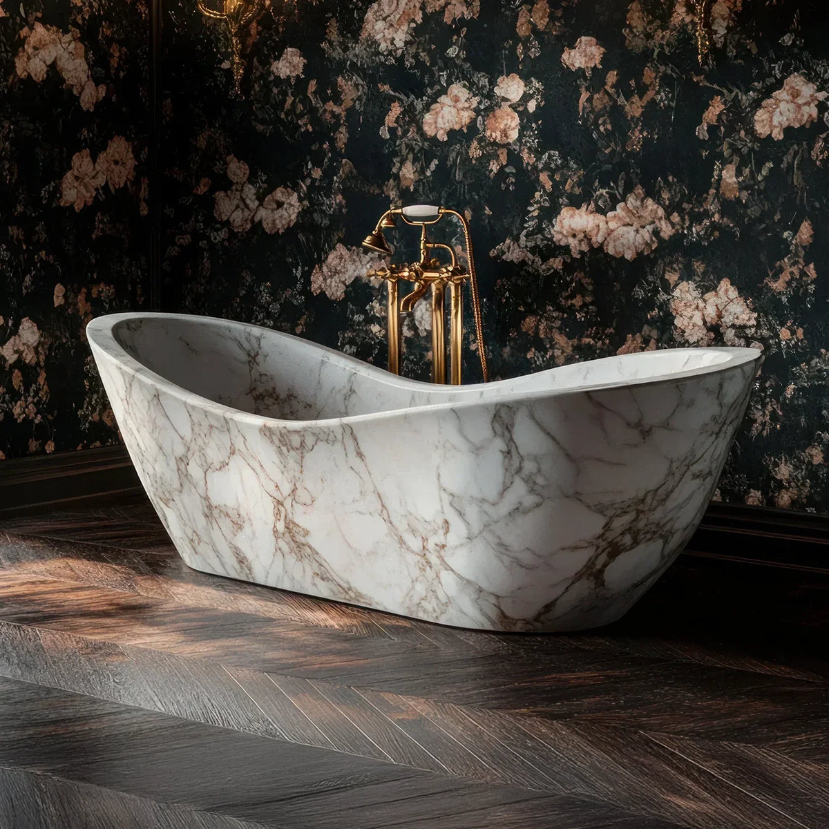 Marble Elegance Bathtub