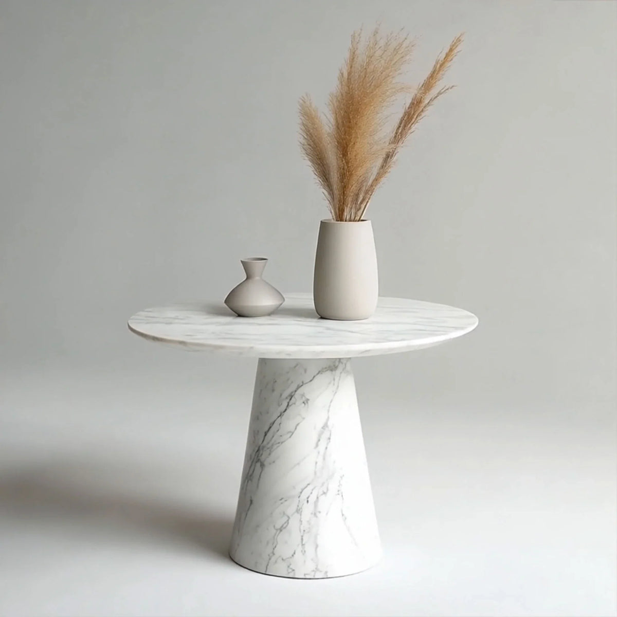 Minimalist Marble Center Coffee Table