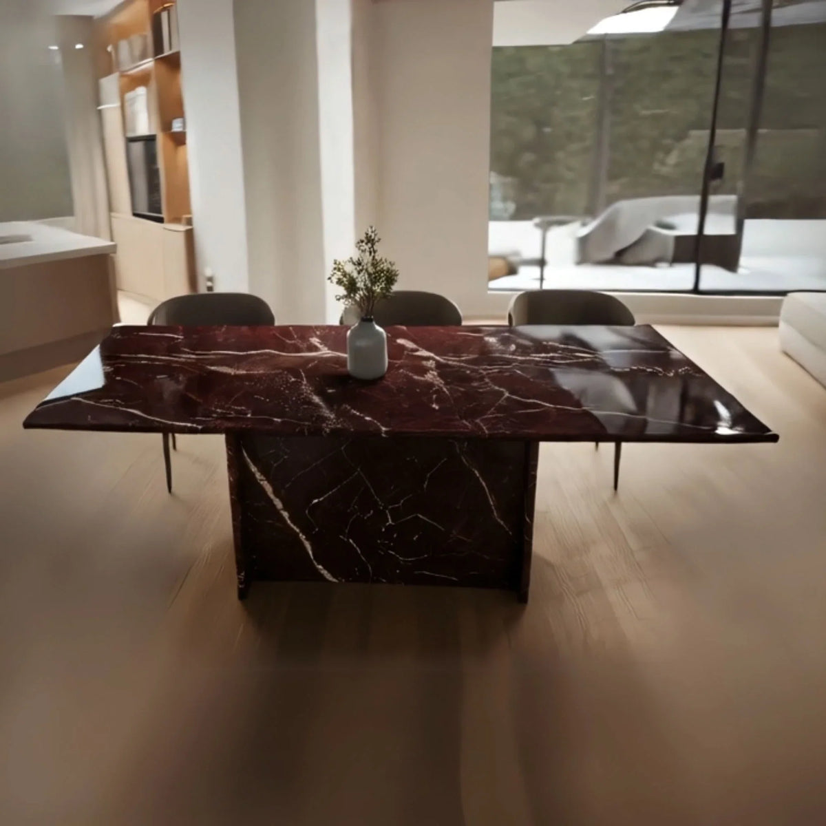Zenith Marble Dining Table